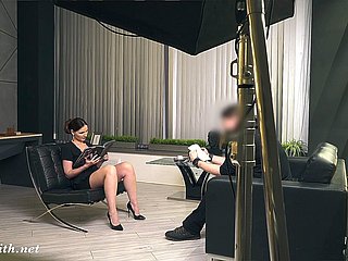 Stille. Jeny Smith ohne Höschen necken einen Mann. Versteckte Kamera-Streich.