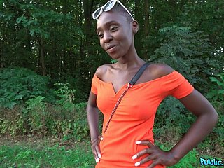 L'ébène africaine aime Big Dick 1 - Agent public
