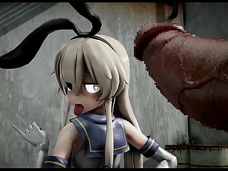 mmd 島風わからせる