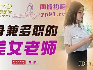 Big Confidential Insegnante asiatico scopa Big Dick per Creampie - Amatore asiatico