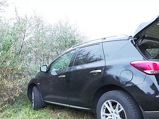 Olgun anne tüm deliklerde açık hava
