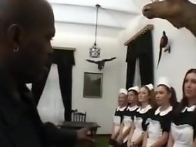 Fransız hizmetçi Tecavüz