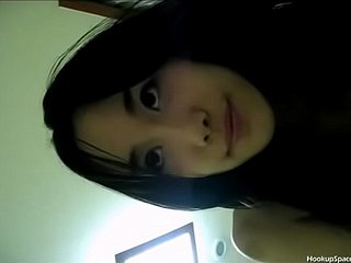Schönes koreanisches Model und ihr privates Band