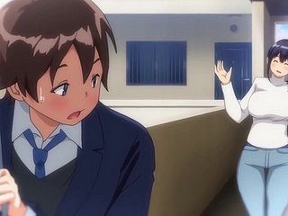 Hentai Milf uwiodła nastolatka i dostał kremową od swojego kutasa