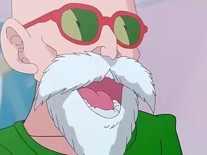 goku ottiene il suo cazzo succhiato