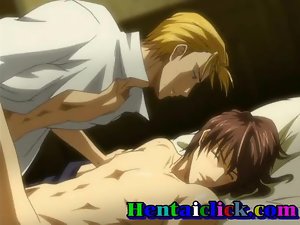 Geilen feschen Anime Homosexuell tief gefickt n entsaftet