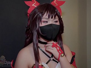 Honkai سٹار ریل cosplay چمک چینی