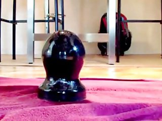 BIG Beating the drum ANAL à carbon copy fente de distension fist trou far reaches