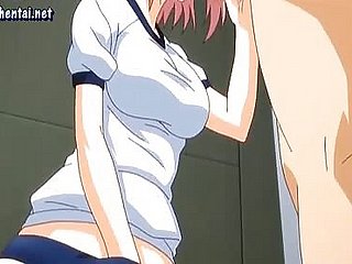 อะนิเมะ cocks เป่าและได้รับใบหน้า
