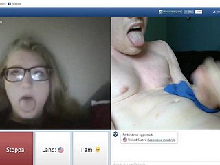Chatroulette - ragazza deluso perché ho fatto aliment un trattamento viso